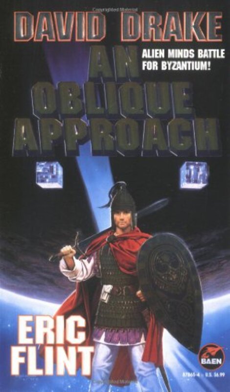 Book cover for "An Oblique Approach" by Eric Flint