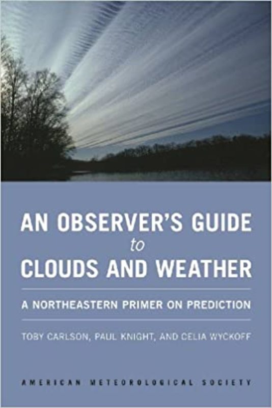 Book cover for "An Observer's Guide to Clouds and Weather" by Toby Carlson