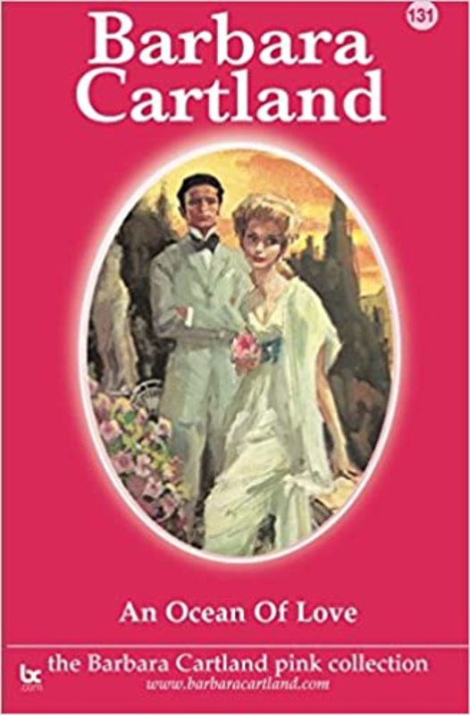 Book cover for "An Ocean of Love" by Barbara Cartland