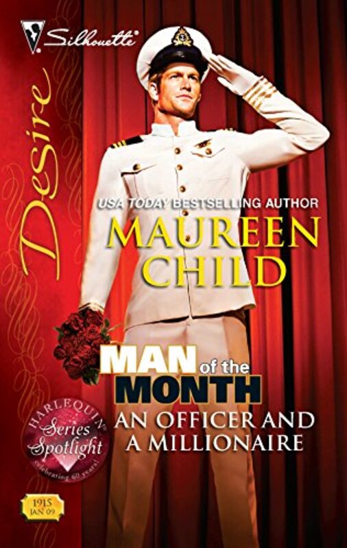 Book cover for "An Officer and a Millionaire" by Maureen Child