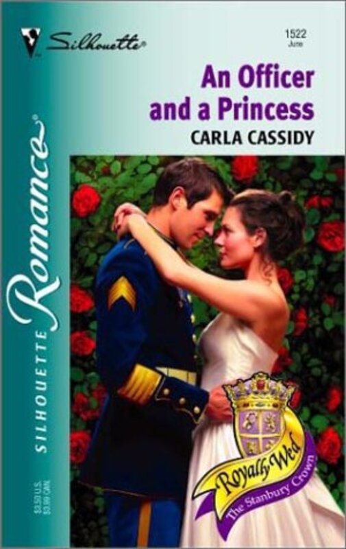 Book cover for "An Officer and a Princess" by Carla Cassidy