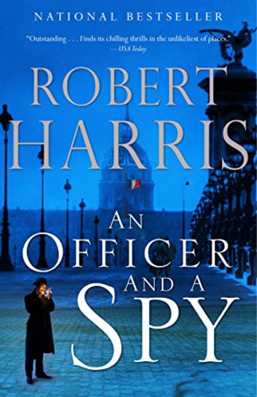 Book cover for "An Officer and a Spy" by Robert Harris