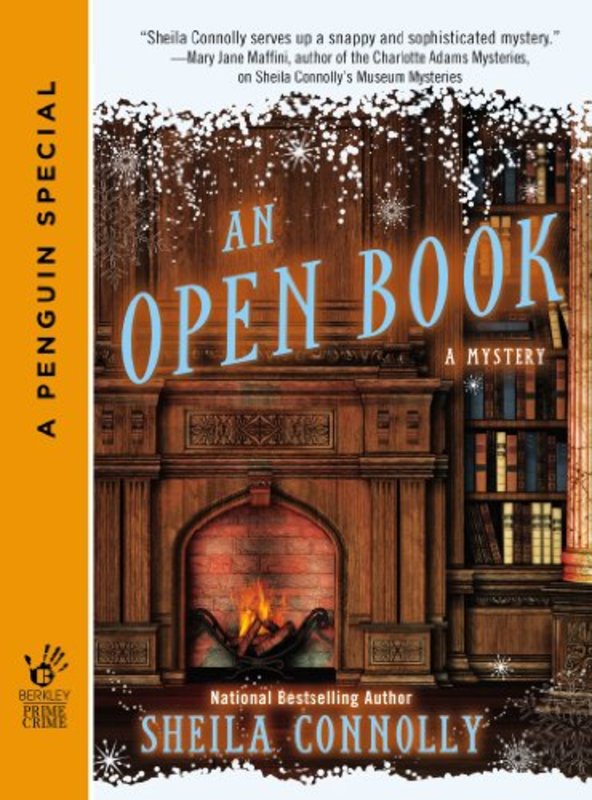 Book cover for "An Open Book" by Sheila Connolly