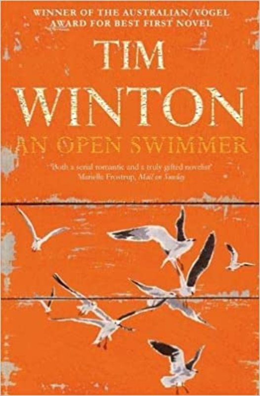 Book cover for "An Open Swimmer" by Tim Winton