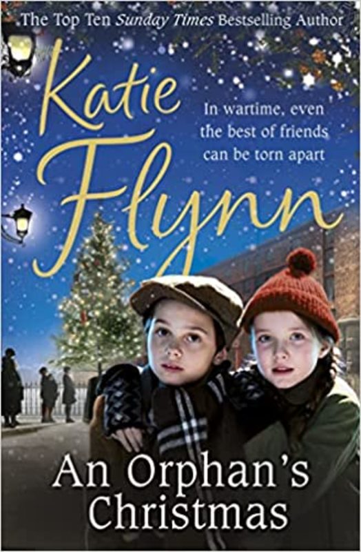 Book cover for "An Orphan's Christmas" by Katie Flynn