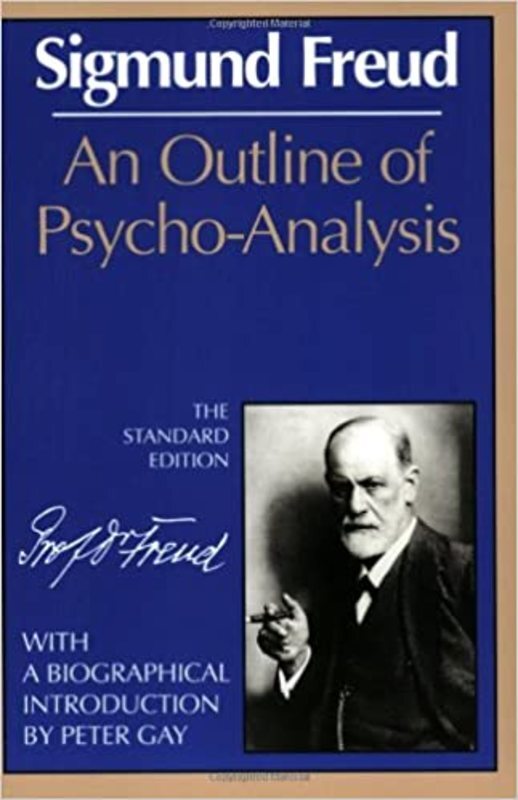 Book cover for "An Outline of Psycho-Analysis" by Sigmund Freud