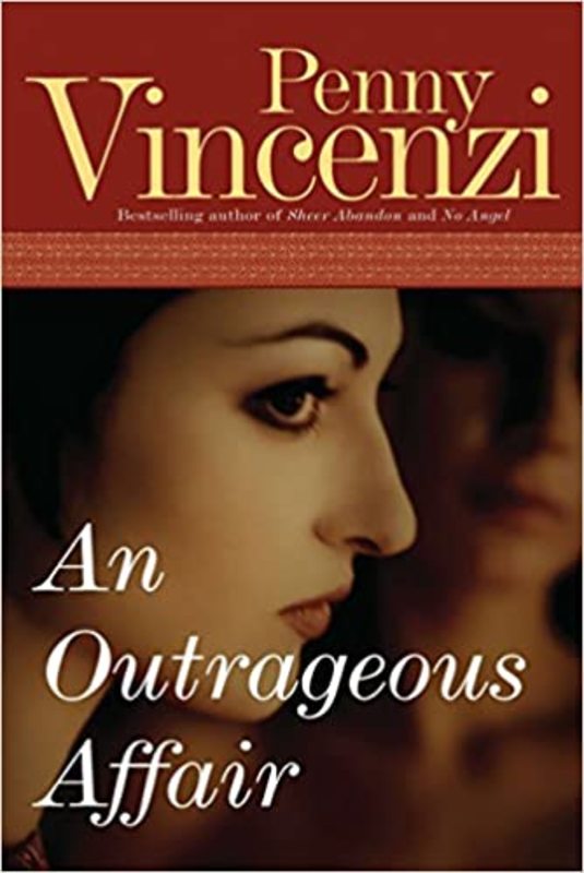 Book cover for "An Outrageous Affair" by Penny Vincenzi
