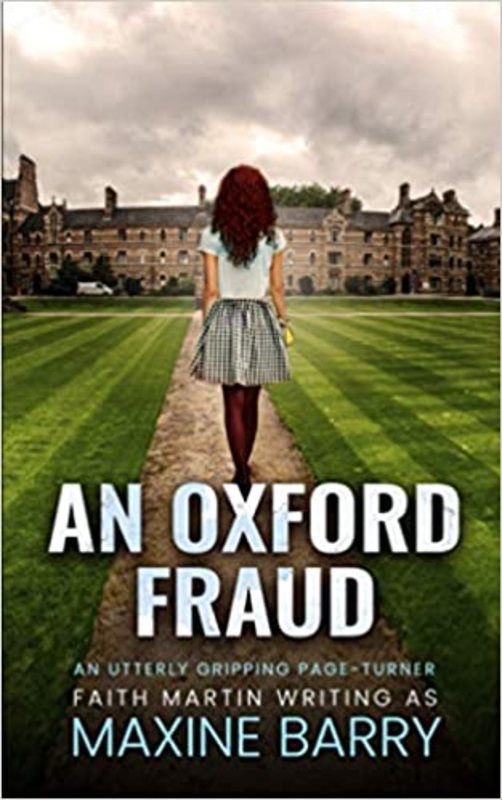 Book cover for "An Oxford Fraud" by Faith Martin