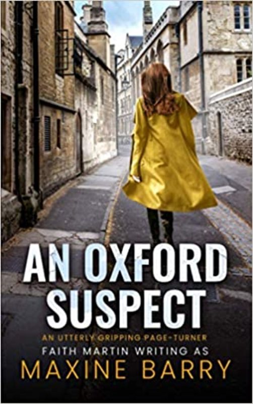 Book cover for "An Oxford Suspect" by Faith Martin