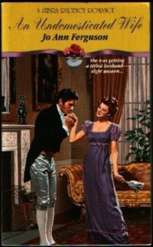 Book cover for "An Undomesticated Wife" by Jo Ann JA Ferguson