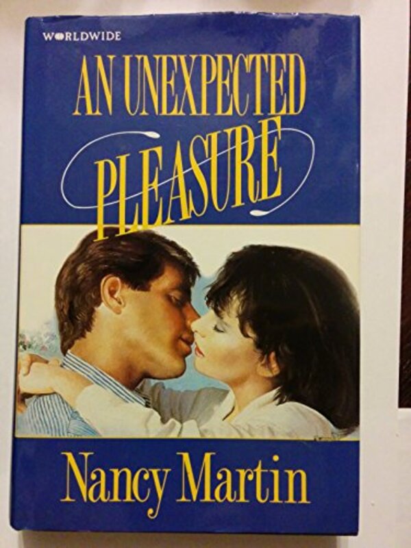 Book cover for "An Unexpected Pleasure" by Nancy Martin