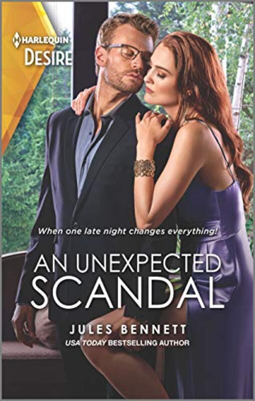 Book cover for "An Unexpected Scandal" by Jules Bennett
