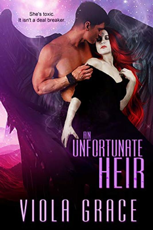 Book cover for "An Unfortunate Heir" by Viola Grace