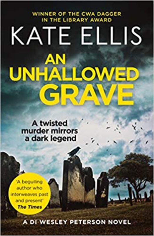 Book cover for "An Unhallowed Grave" by Kate Ellis