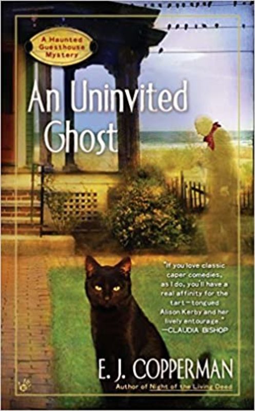 Book cover for "An Uninvited Ghost" by EJ Copperman