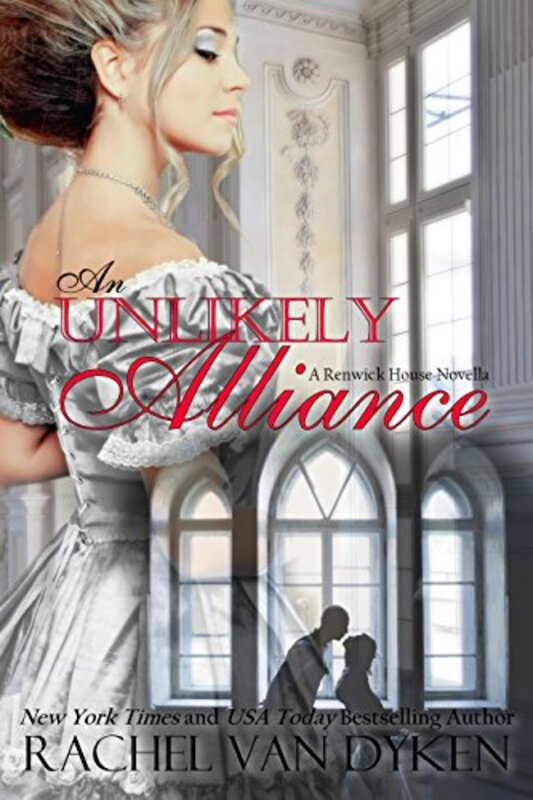 Book cover for "An Unlikely Alliance" by Rachel Van Dyken