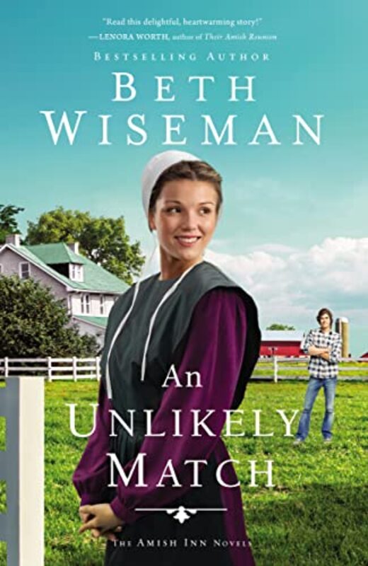 Book cover for "An Unlikely Match" by Beth Wiseman