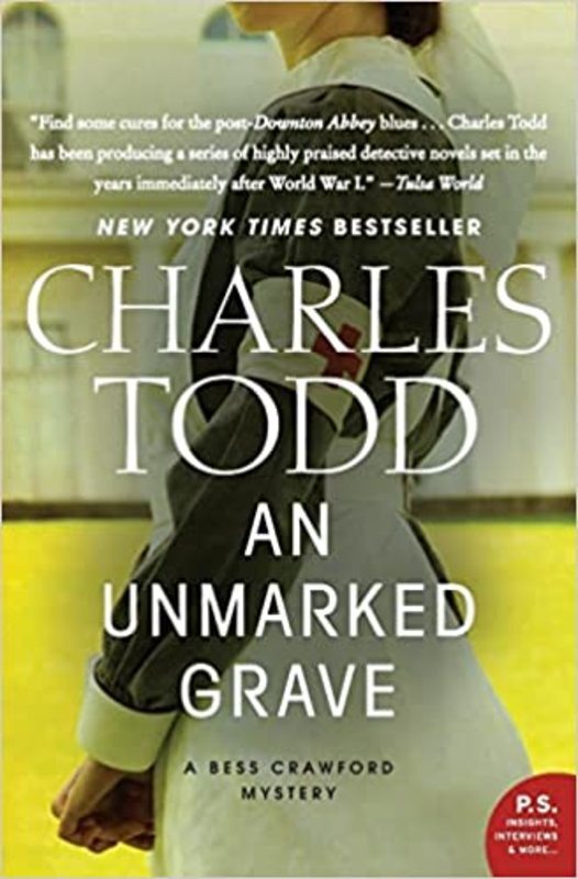 Book cover for "An Unmarked Grave" by Charles Todd