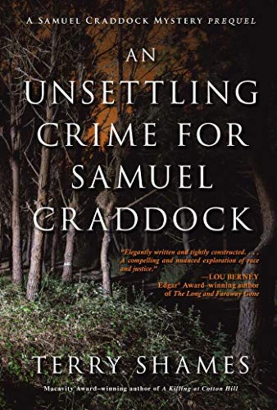 Book cover for "An Unsettling Crime for Samuel Craddock" by Terry Shames
