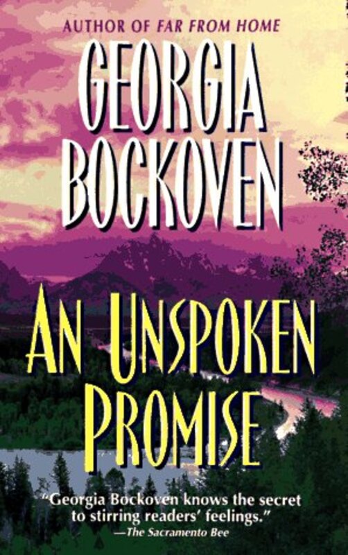 Book cover for "An Unspoken Promise" by Georgia Bockoven