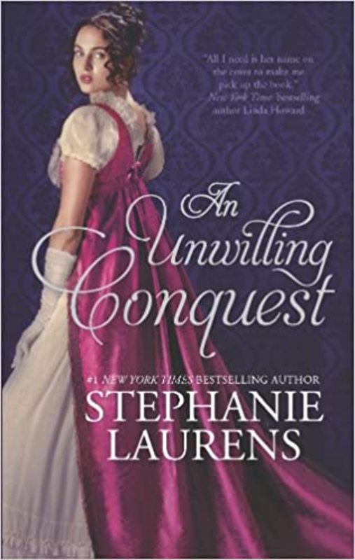 Book cover for "An Unwilling Conquest" by Stephanie Laurens