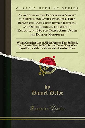 Daniel Defoe book cover