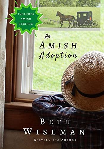 Book cover for "An Amish Adoption" by Beth Wiseman