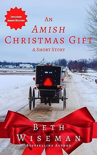 Book cover for "An Amish Christmas Gift" by Beth Wiseman