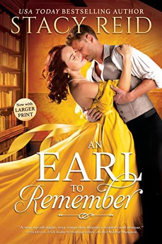 Book cover for "An Earl to Remember" by Stacy Reid
