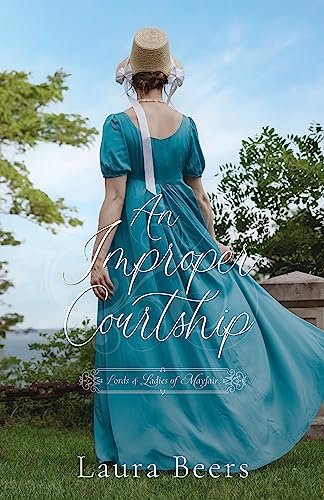 Book cover for "An Improper Courtship" by Laura Beers
