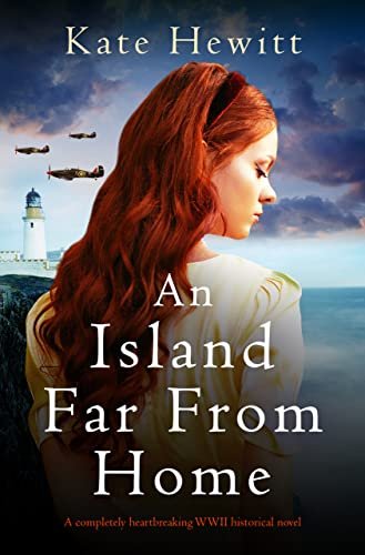 Book cover for "An Island Far from Home" by Kate Hewitt