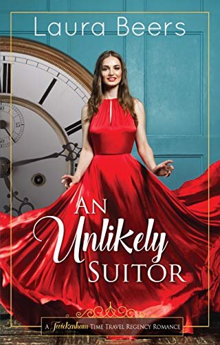 Book cover for "An Unlikely Suitor" by Laura Beers