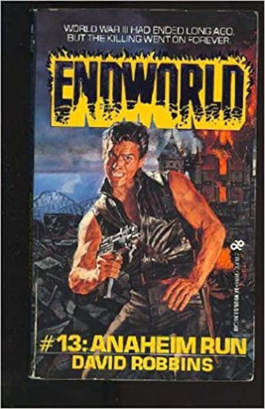 Book cover for "Anaheim Run" by David Robbins