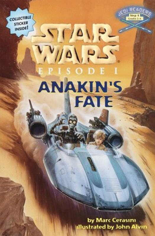 Book cover for "Anakin's Fate" by Marc Cerasini