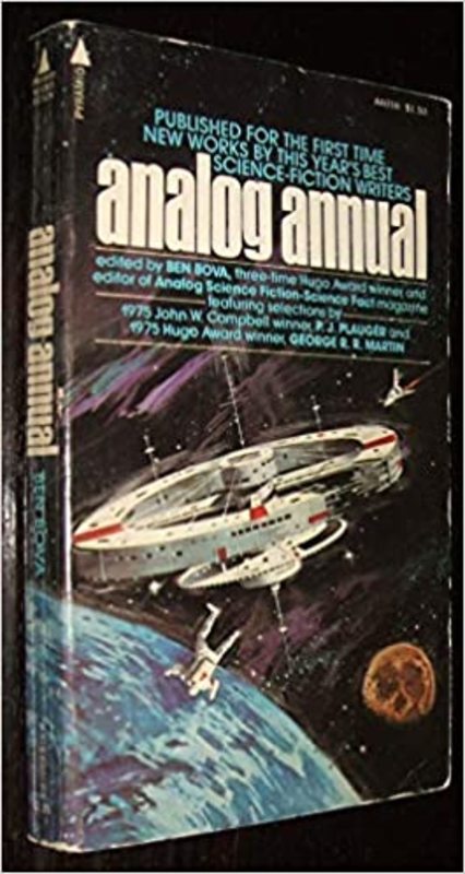 Book cover for "Analog Annual" by Ben Bova