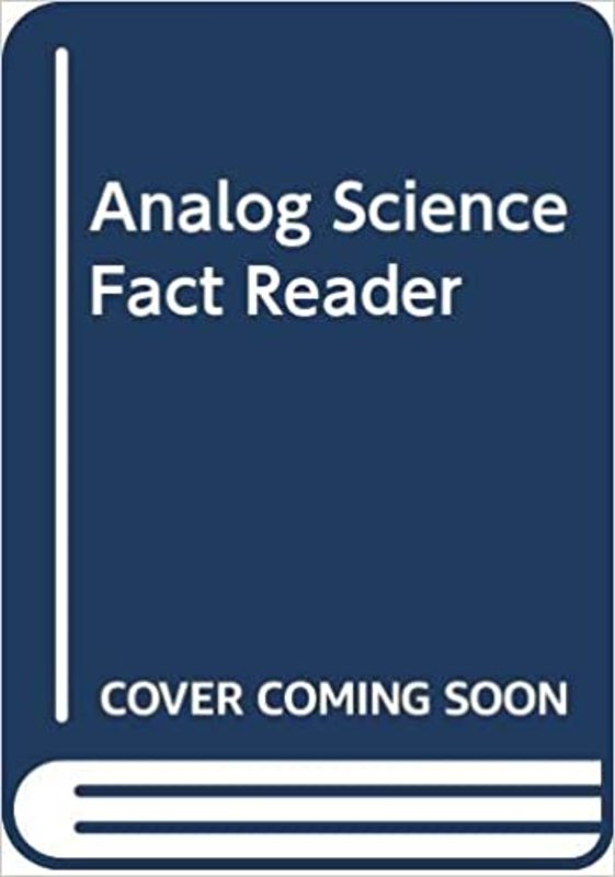 Book cover for "Analog Science Fact Reader" by Ben Bova
