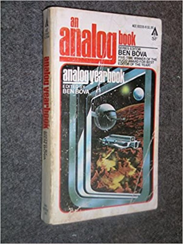 Book cover for "Analog Yearbook" by Ben Bova