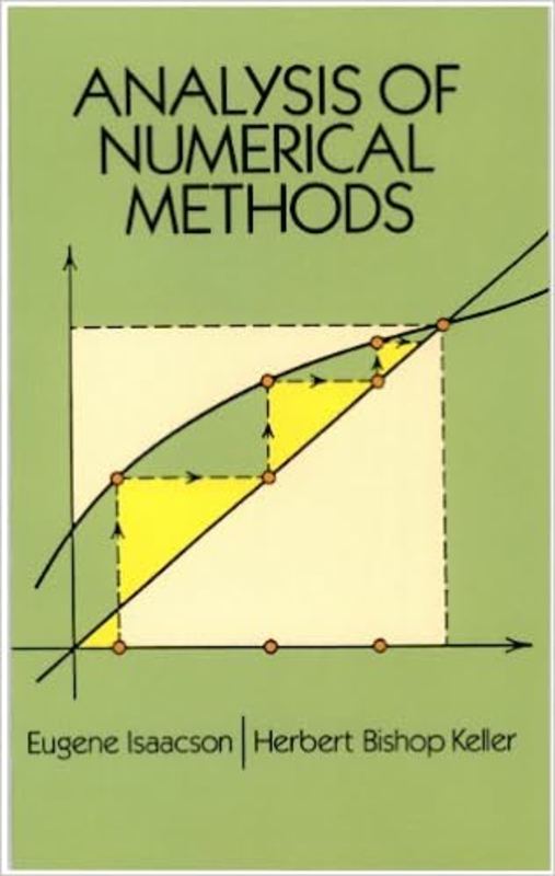 Book cover for "Analysis of Numerical Methods" by Eugene Isaacson