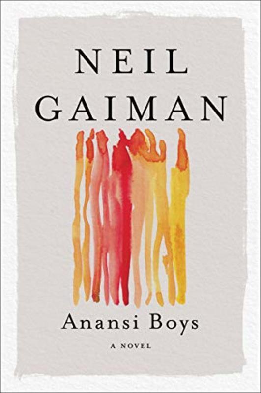 Book cover for "Anansi Boys"