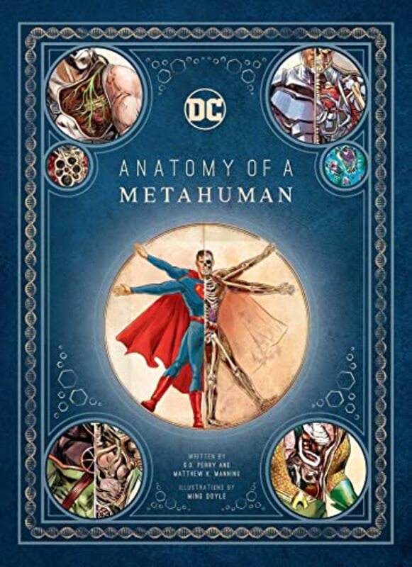 Book cover for "Anatomy of a Metahuman" by SD Perry