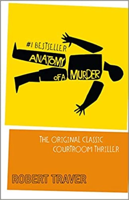 Book cover for "Anatomy of a Murder" by Robert Traver