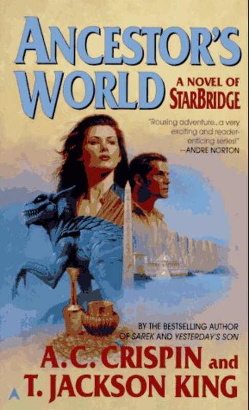 Book cover for "Ancestor's World" by AC Crispin