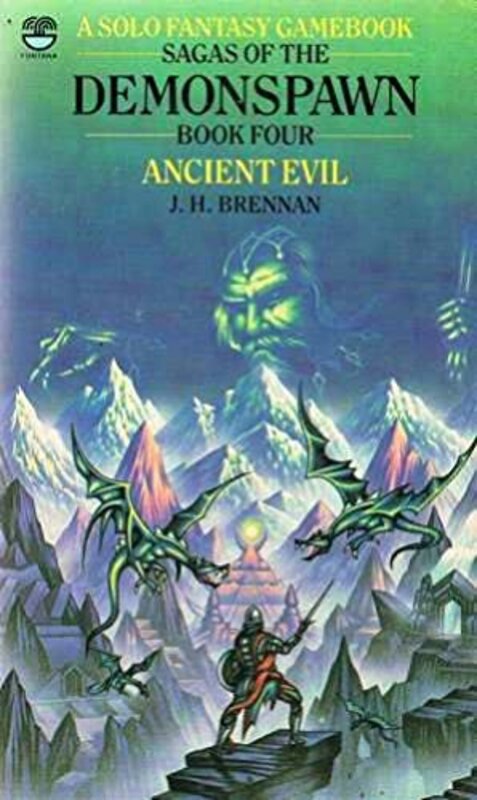 Book cover for "Ancient Evil" by JH Brennan