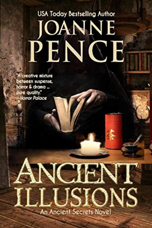 Book cover for "Ancient Illusions" by Joanne Pence