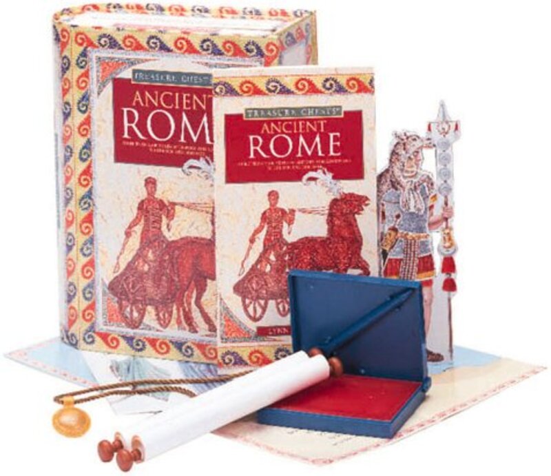 Book cover for "Ancient Rome" by Lynn Brittney
