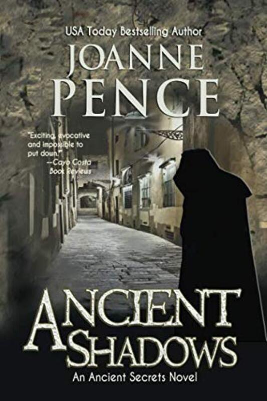 Book cover for "Ancient Shadows" by Joanne Pence