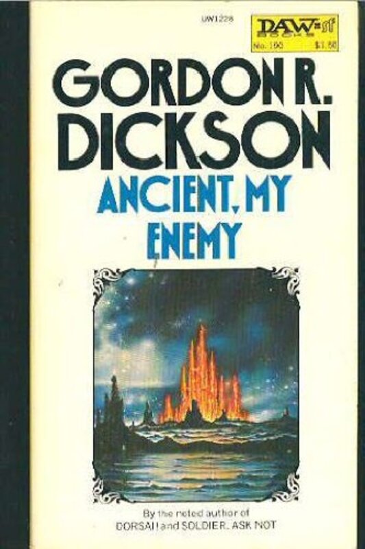 Book cover for "Ancient, My Enemy" by Gordon R Dickson