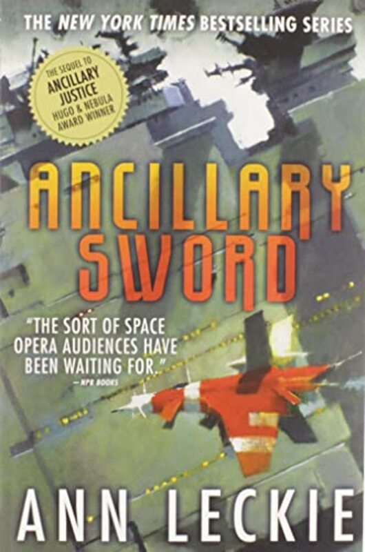 Book cover for "Ancillary Sword" by Ann Leckie