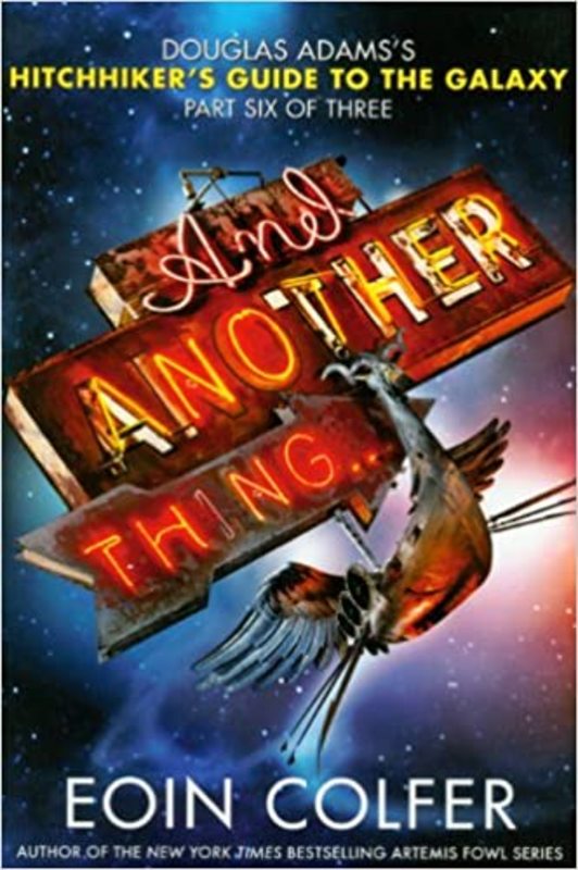 Hitchhiker's Guide to the Galaxy book cover
