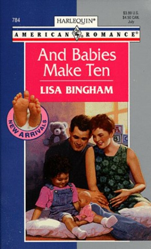 Book cover for "And Babies Make Ten" by Lisa Bingham